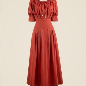 J. Crew Rust Maxi Dress